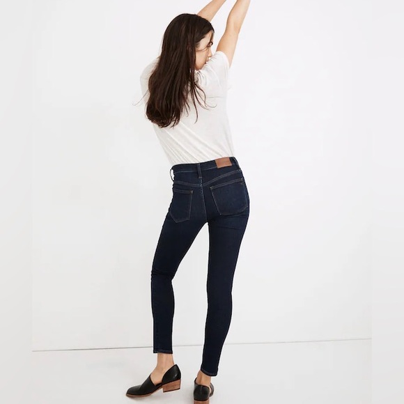 NWT Madewell Mid Rise Skinny Jeans Size 24 - Picture 1 of 6